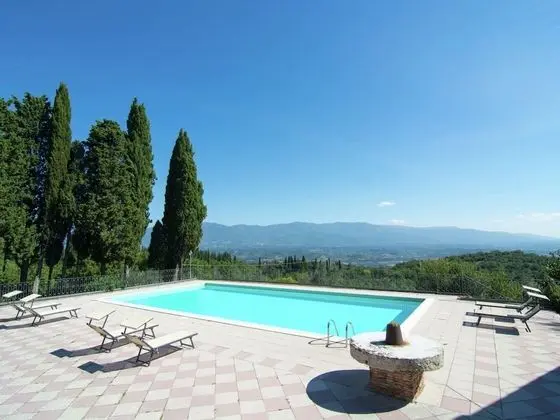 Lovely Estate not far From Florence, on a Hill With Olives Trees and Cypresses