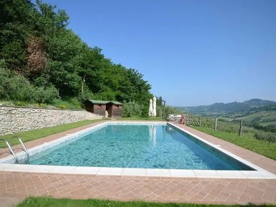 Lovely Holiday Home in Monte Colombo on Farm