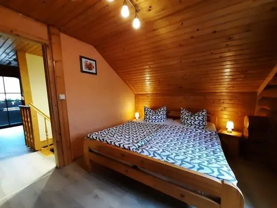 Lovely Log House in Harzgerode With Terrace and Balcony