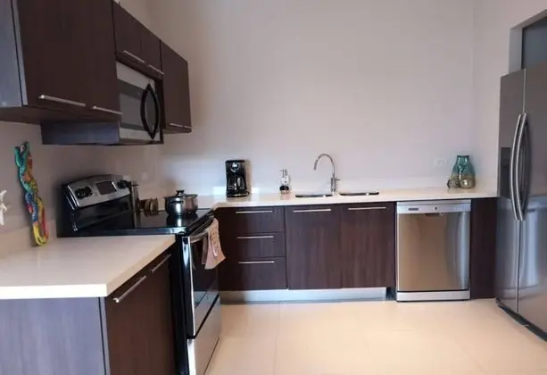 Lovely Mountain View Apartment - Mutfak