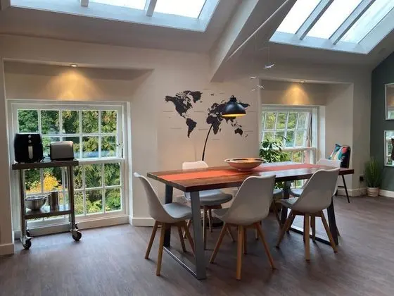 Lovely Riverside Perthshire Flat - Sleeps 8 - Mutfak
