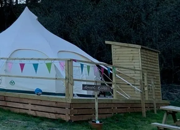 Lovely Spacious Lotus Bell Tent in Shaftesbury, UK - Banyo Tipleri