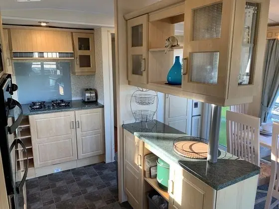 Lovely Static Holiday Caravan in Whithorn - Mutfak