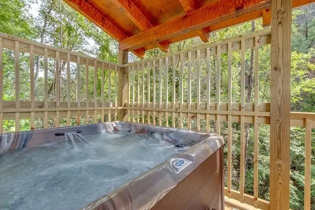 Lover's Hideaway by Jackson Mountain Homes - Spa