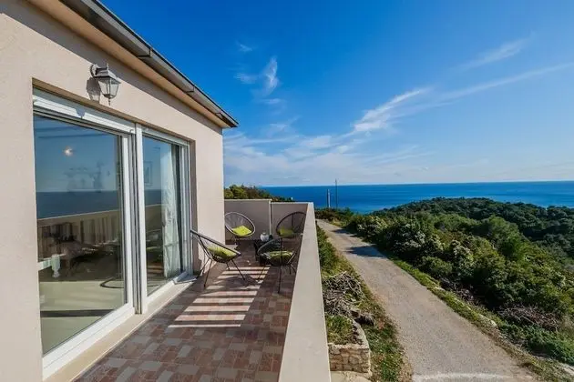 Villa Luana with amazing sea views