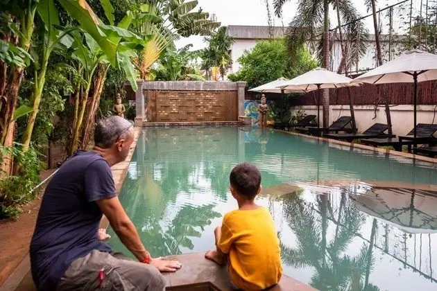 Lucky Courtyard Boutique Pool Villa - Havuz