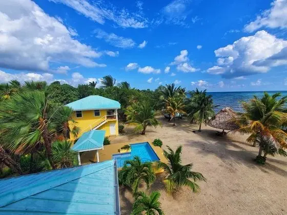 Lucky Duck Villa - Private Beach Escape - Dış Mekan