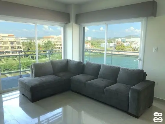 Lujoso departamento con vista a la marina (K) - İç Mekan