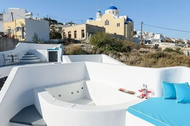 The Luna Cavern 2 with Hot Tub White - Dış Mekan