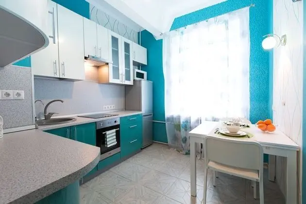 Lux Apartments on Ovchinnikovskaya emb. - Mutfak