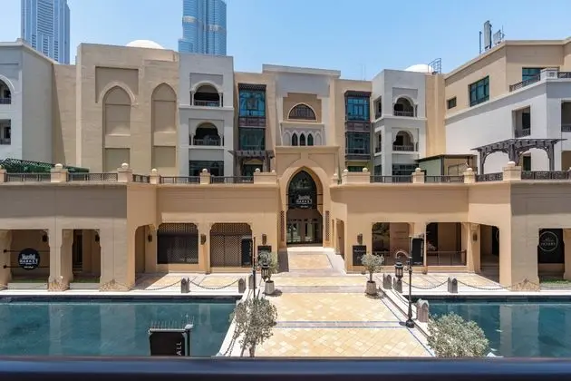 Lux BnB 1BD I Souk Al Bahar I Burj Views - Dış Mekan