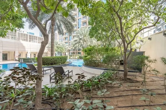 Lux BnB 3BDR Burj Khalifa & Pool Views - Havuz