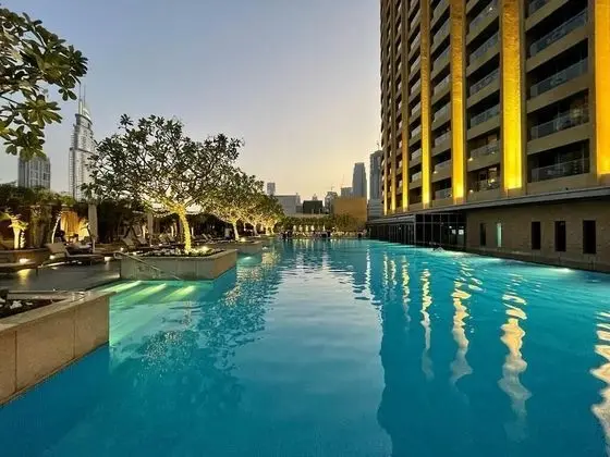 Lux BnB Address Dubai Mall Skyline Views - Havuz