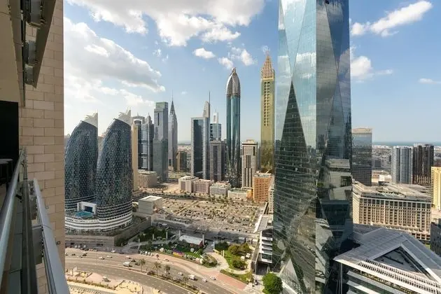 Lux BnB Burj Daman DIFC Sea View - Dış Mekan