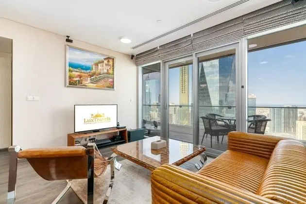 Lux BnB Burj Daman DIFC Sea View - İç Mekan