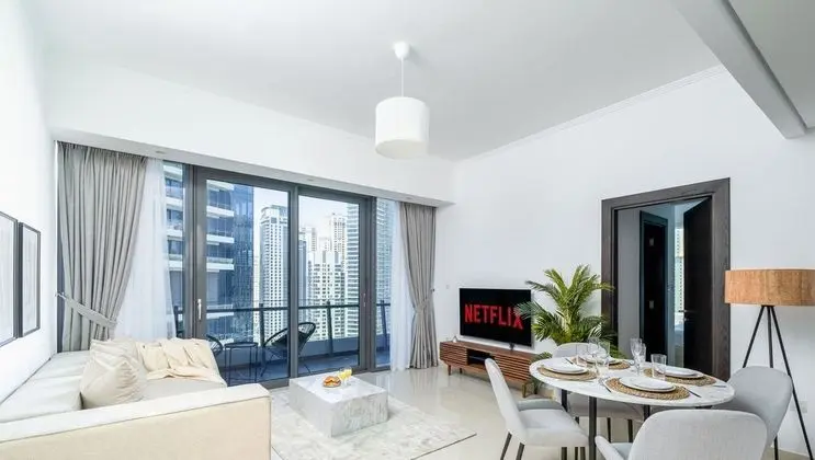 LUX - Dubai Marina Waterfront Suite 2 - İç Mekan