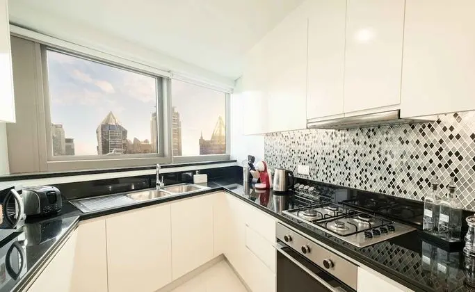LUX The Paramount Sea View Suite - Mutfak