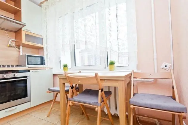 LUXKV Apartment on Nizhegorodskaya - Mutfak
