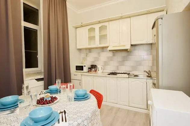 LUXKV Apartment on Tverskaya-Yamskaya - Mutfak