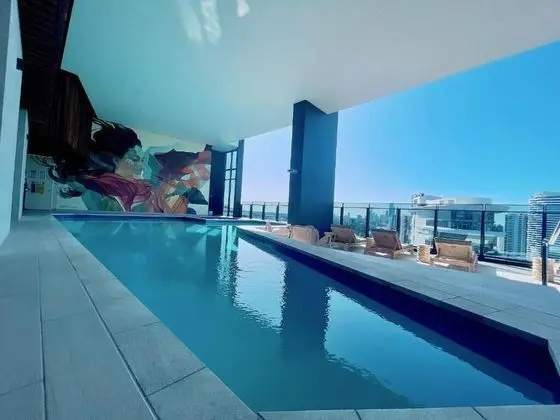 Luxurious 1 Bdrm Apartment in GC Casino - Havuz