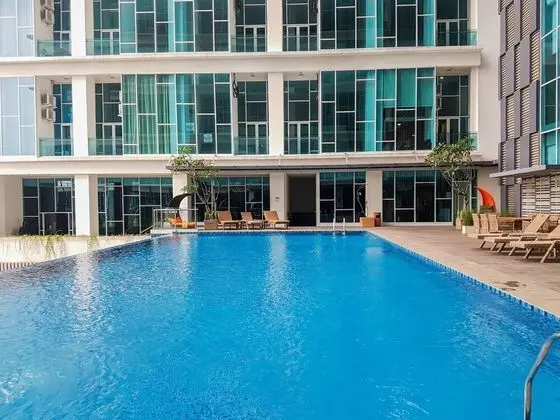 Luxurious 2BR Brooklyn Apartment - Havuz