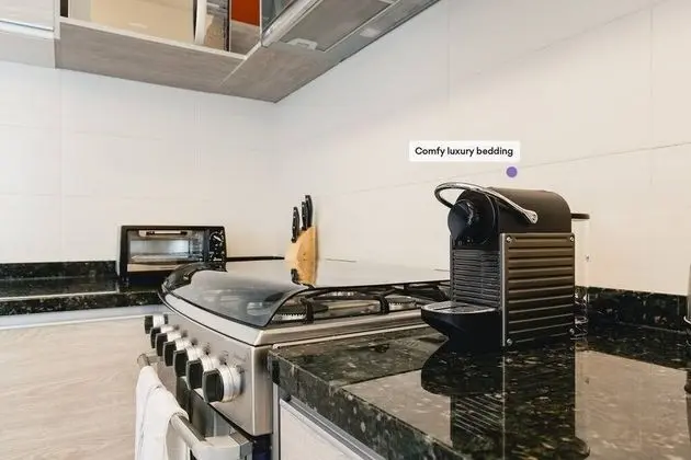 Luxurious 3 BR 2 BA in Chic Polanco District - Mutfak