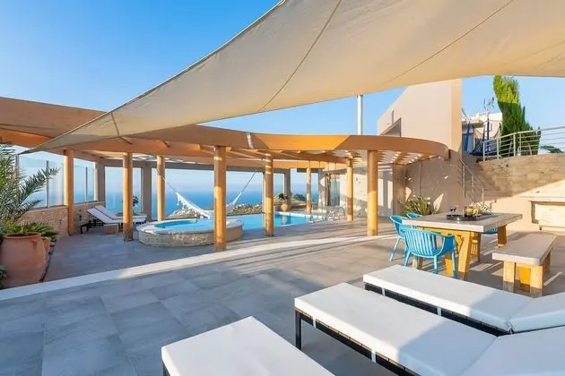 Luxurious Villa With Amazing Views Infinity Heated Pool Hamam Billiard Childrens Area - Oda