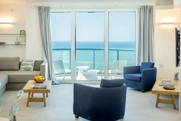 Luxurious Apt W Panoramic Sea View - 75m - Dış Mekan