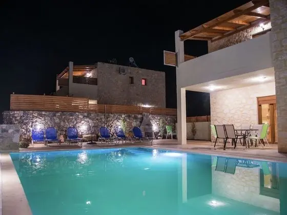Luxurious Villa in Bali Crete With Private Pool - Dış Mekan