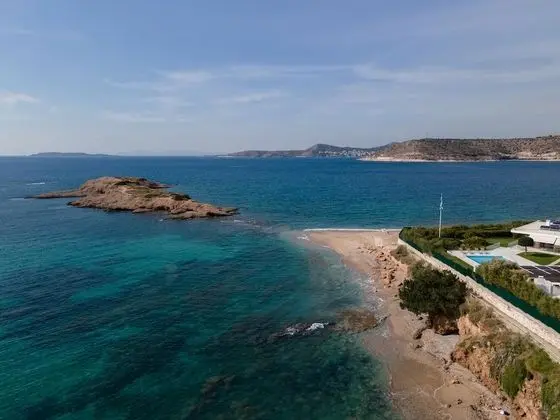 Luxurious Beachfront Villa Maira - Dış Mekan
