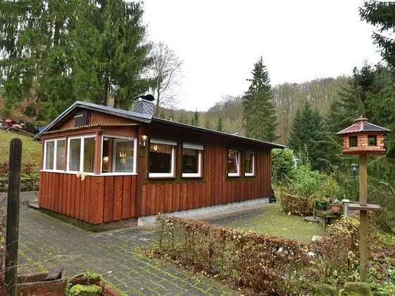 Luxurious Bungalow in Neustadt Harz With Private Terrace - Dış Mekan