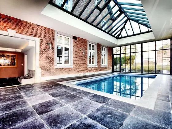 Luxurious Mansion in Houyet With Sauna - Havuz