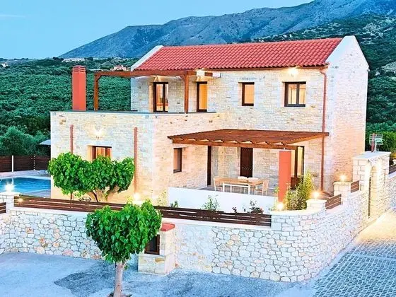 Luxurious Villa With Swimming Pool in Kavallos Greece - Dış Mekan