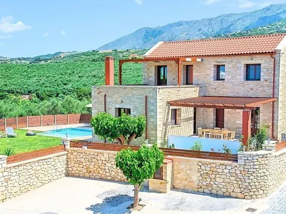 Luxurious Villa With Swimming Pool in Kavallos Greece - Dış Mekan