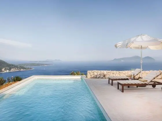 Luxurious Villa in Vasiliki with Swimming Pool & Hot Tub - Havuz