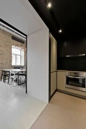 Luxury 1-bed Apartment in Vilnius Oldtown - Mutfak