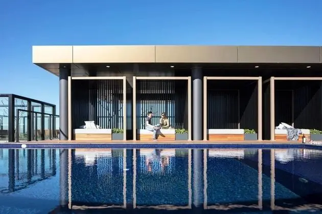 Luxury 1 Bedroom 1 Study With 1 Parking - Havuz