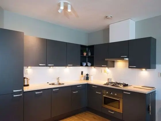 Luxury 3 Room Apartment in Scheveningen - Mutfak