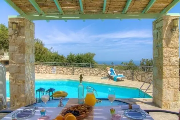Luxury Villa in Agia Triada With Swimming Pool - Havuz