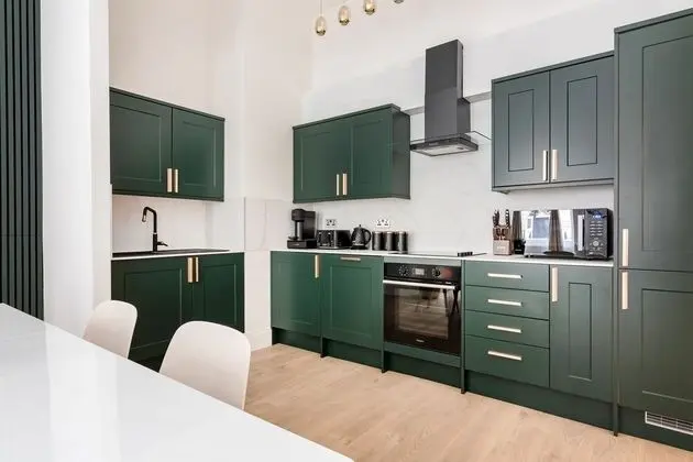 Luxury Apartment in Central London - Mutfak