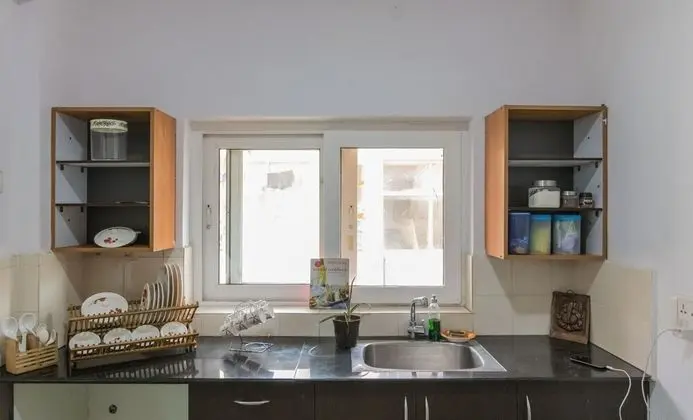 Luxury Apartment in Indiranagar - Mutfak