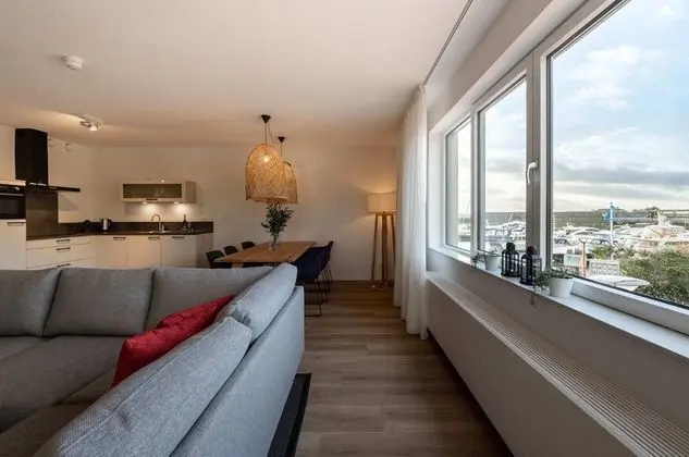 Luxury Apartment in Résidence Marina Kamperland - İç Mekan