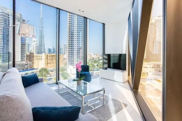 Luxury Apt W Burj Khalifa Vw Dubai Canal Access