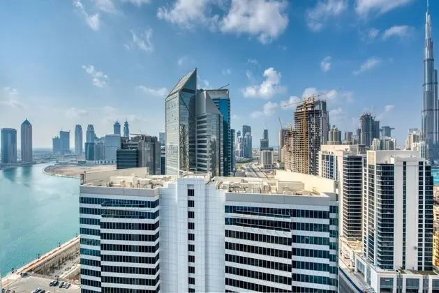 Luxury Apt W Burj Khalifa Vw Dubai Canal Access - Oda