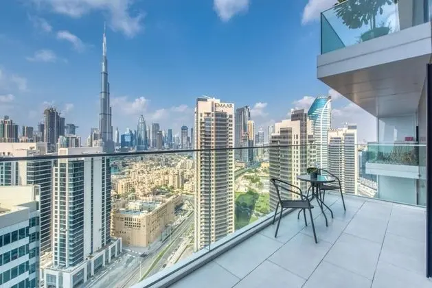 Luxury Apt W Burj Khalifa Vw Dubai Canal Access - Oda