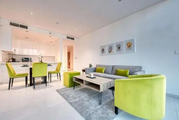 Luxury Apt W Burj Khalifa Vw Dubai Canal Access - Oda