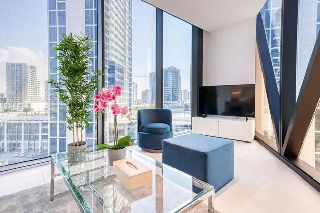 Luxury Apt W Burj Khalifa Vw Dubai Canal Access - Oda