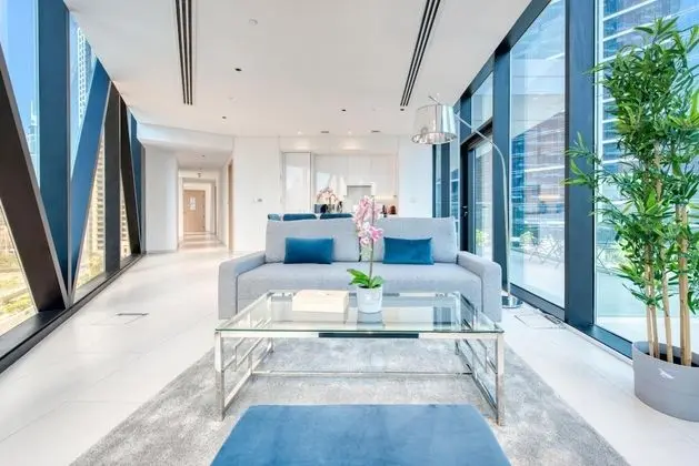 Luxury Apt W Burj Khalifa Vw Dubai Canal Access - Oda