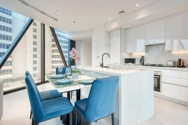 Luxury Apt W Burj Khalifa Vw Dubai Canal Access - Oda