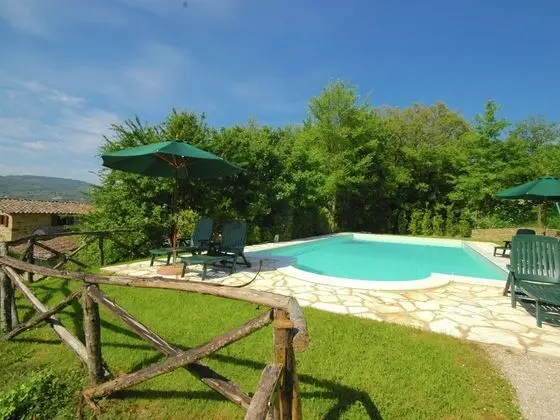 Luxury Cottage in Lisciano Niccone Umbria With Swimming Pool - Havuz